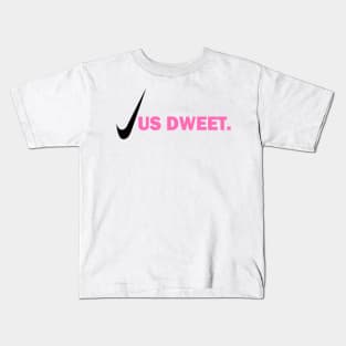 JUS DWEET - IN BLACK AND PINK - CARNIVAL CARIBANA PARTY TRINI DJ Kids T-Shirt